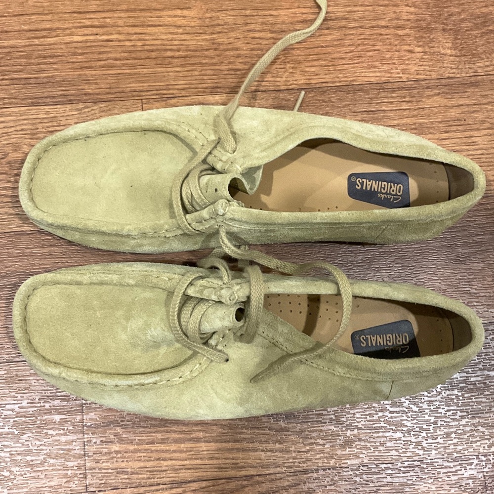 Women’s Green Suede Shoes